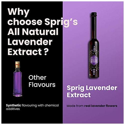 Sprig All Natural Lavender Extract - Fine Quality, 110 ml-4.webp